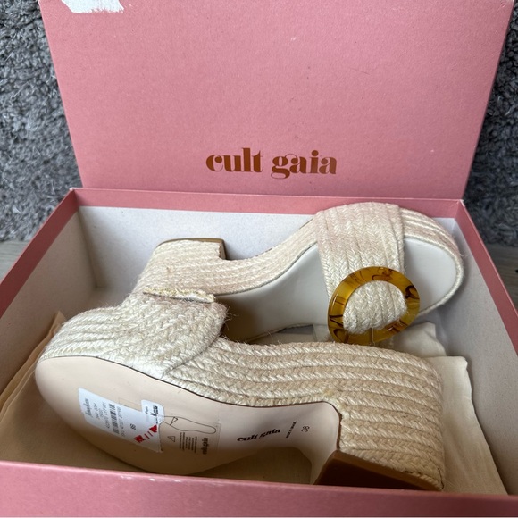 NWT Cult Gaia Cleia Platform Shoes - Picture 10 of 11